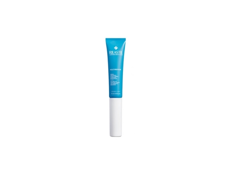 Rilastil Multirepair Anti-Falten Repairing Augenkontur Lippen Creme 15Ml