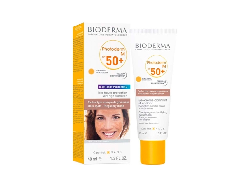 Bioderma Photoderm Lys Farvet Ansigtssolcreme Spf 50+ 40 Ml