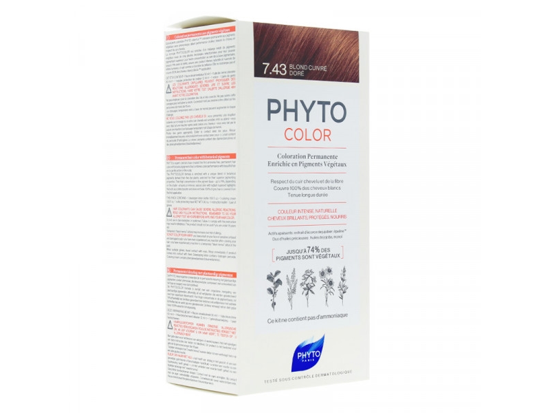Phyto Couleur 7.43 Golden Blonde