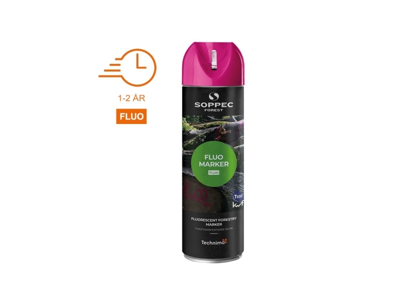 Soppec Mærkespray Skov Fluo 500 Pink 1810090