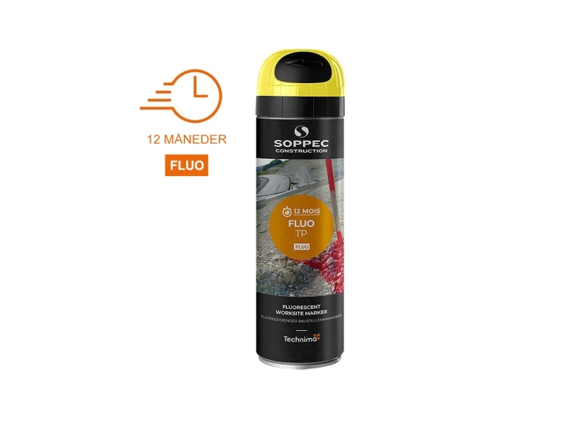 Soppec Markenspray Tp Fluo 500 Ml, Gelb - 1705625