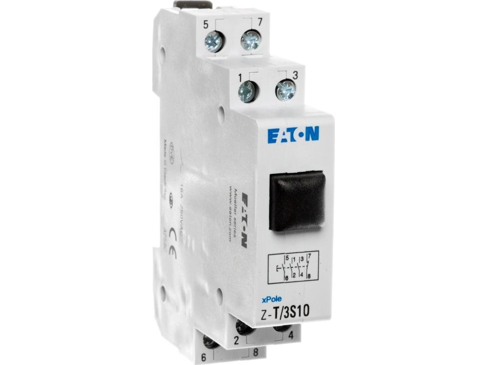 16 A 3 X Afbryder 1 X Brydekontakt 400 V Eaton Y7 248330