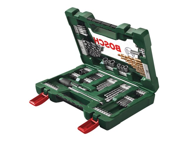 Bosch 2607017195, Bohrer, Bohrerbit-Set, Metall, Stein, Holz, 91 Stück(E), Phillips, Pozidriv, Torx