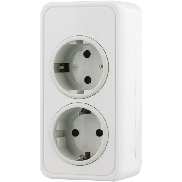 Surface-mounted rotation wall socket | EL Artiklar - Andra EL - Övriga | GameStuff