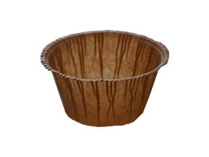 Muffinsform Amerikansk Ø50x35 Mm 65 Gr Golden,4 Pk X 250 Stk/Krt