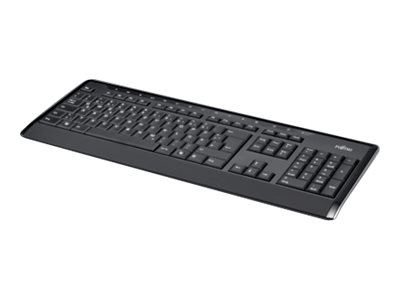 Fujitsu KB900 - Tastatur - - belgisk - sort - for Celsius J580, M770, W580; ESPRIMO D958, K558/24, P558/E94, P958, Q958