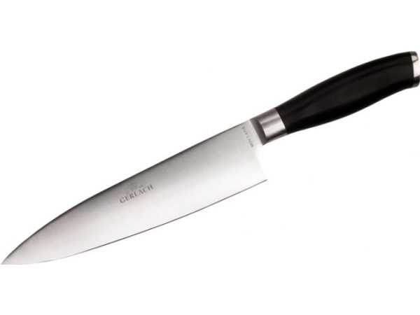 Gerlach Deco Schwarz Kochmesser 8" Blister