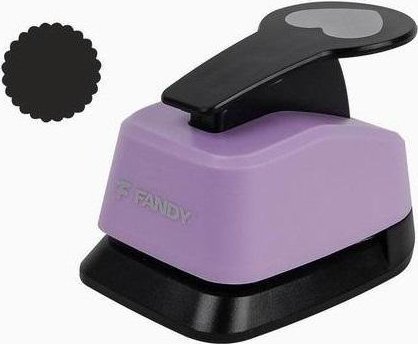 FANDY Dekorativ udstansning 37 mm cirkel