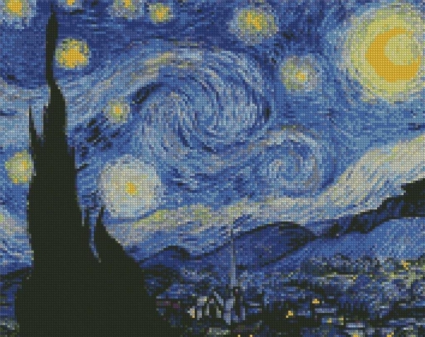 Ideyka Diamantmosaik - Vincent Van Gogh 40X50cm