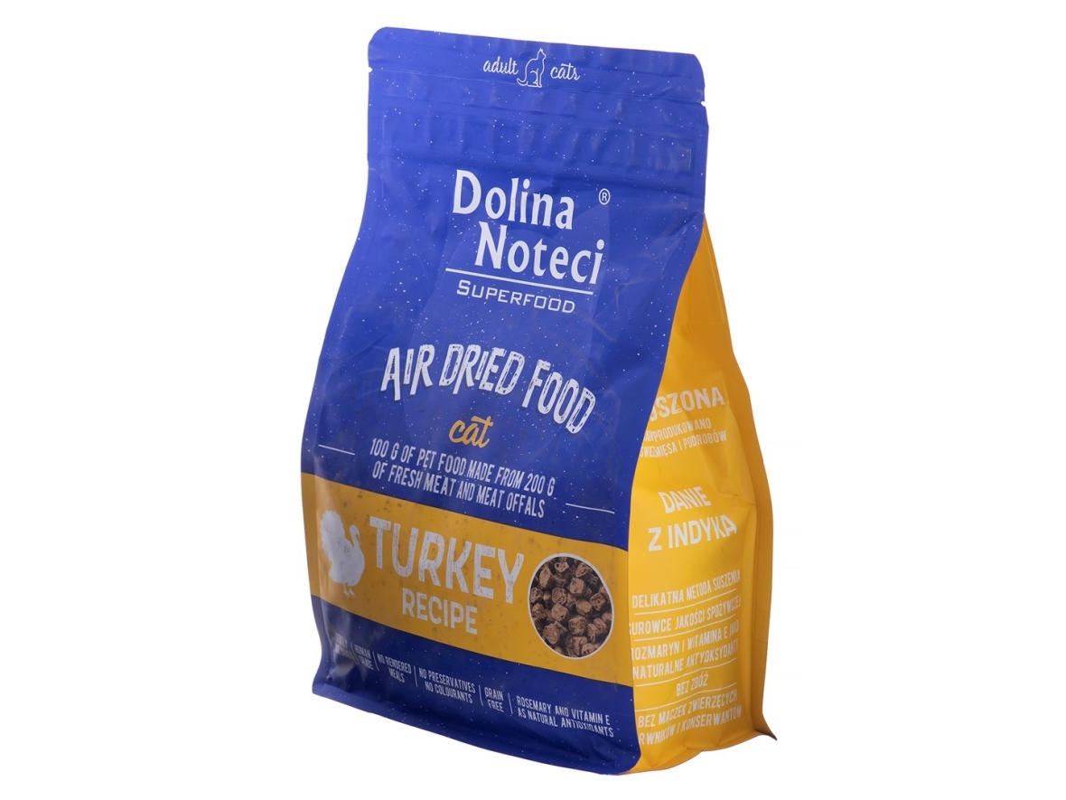 Dolina Noteci Superfood Kalkun - Tørret Kattefoder - 1 Kg