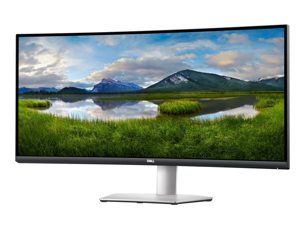 Dell S3423dwc - Led-Skærm - Kurvet - 34" - 3440 X 1440 Wqhd @ 100 Hz - Va - 300 Cd/M² - 3000:1 - 4 Ms - 2Xhdmi, Displayport, Usb-C - Højtalere - Med