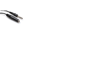 Hosa Technology Hpe-325, 6.35Mm, Männlich, 6.35Mm Trs, Weiblich, 7,62 M, Schwarz