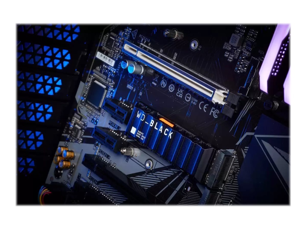WD_BLACK SN850X WDS200T2XHE - SSD - 2 TB - intern - M.2 2280 - PCIe 4.0 x4 (NVMe)