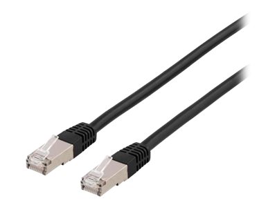 Deltaco - Patchkabel - Rj-45 (Stecker) Auf Rj-45 (Stecker) - 1 M - Gefaltetes Ungeschirmtes Twisted Pair (F/Utp) - Cat 6A - Halogenfrei, Geformt - Sc