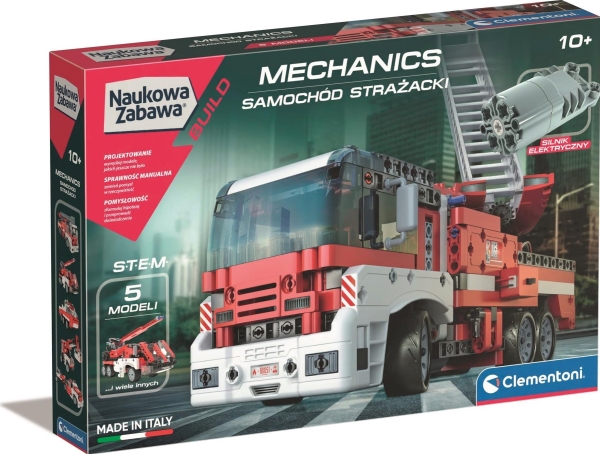 Clementoni Clementoni Scientific Fun Mechanics Feuerwehrauto 50728