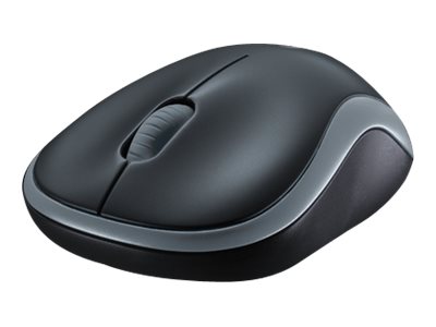 Logitech M185, Beidhändig, Optisch, Rf Wireless, 1000 Dpi, Grau