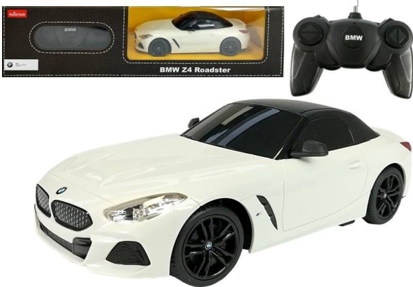 Rastar Auto R/C Bmw Z4 Roadster Rastar 1:24 Białe