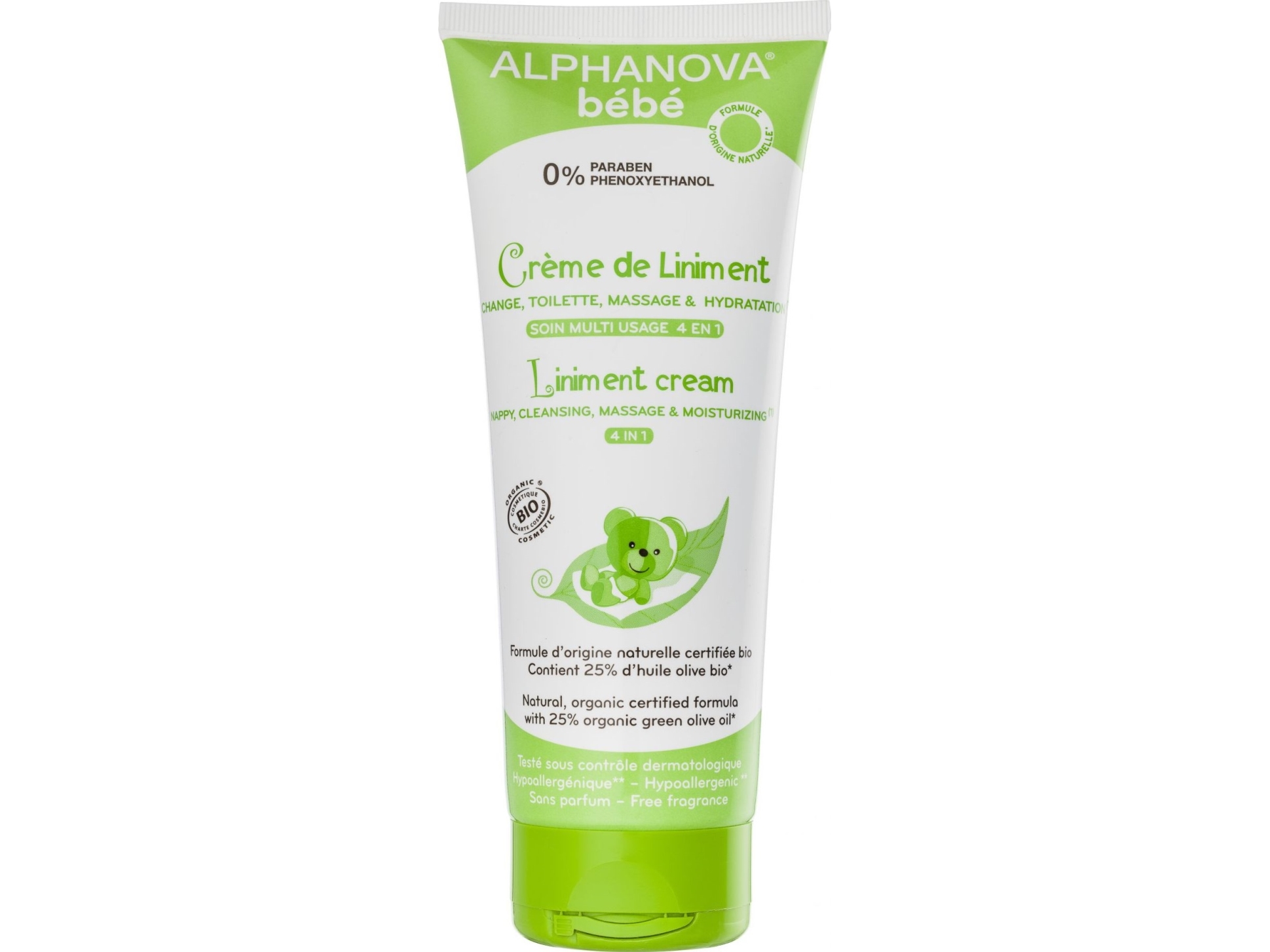Alphanova Baby creme 4-i-1, 200 ml (ALP01004)