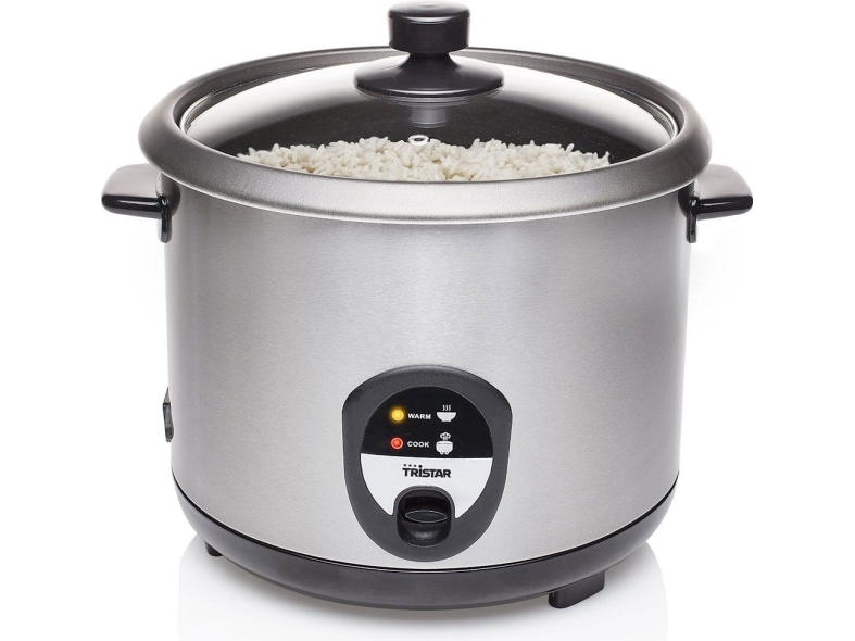 Tristar Rk-6129 - Riskoger - 2,2 Liter - 900 W - Rustfrit Stål