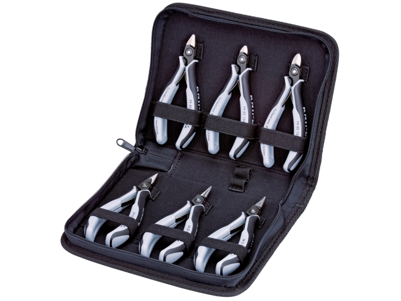 Knipex 00 20 16 P ESD, Diagonale horisontale tænger, 163 mm, 215 mm, 45 mm, 580 g, Tyskland