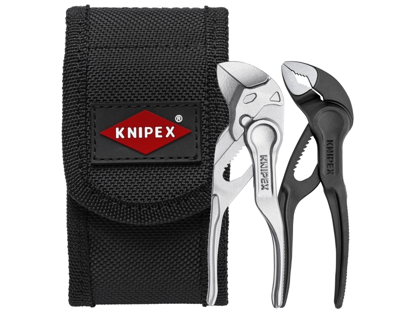 Knipex 00 20 72 V04 XS, Tångset, Svart, Rostfritt stål, 30 mm, 45 mm, 110 mm, 175 g | Verktyg & Verkstad - Tänger - Tångsatser | GameStuff