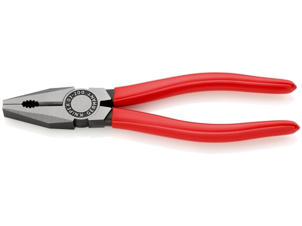 Knipex 03 01 200 Ean, Lineman''s Tænger, Plast, Rød, 53 Mm, 200 Mm, 14 Mm