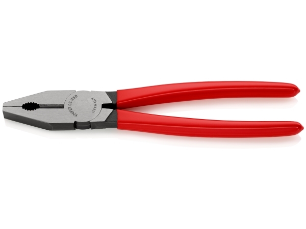 Knipex 03 01 250, Lineman''s Tænger, 1,5 Cm, Plast, Stål, Plast, Stål, Rød, 250 Mm