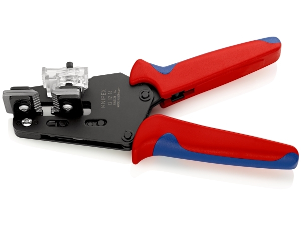 Knipex 12 12 14, Beskyttende isolering, 450 g, Blå, Rød