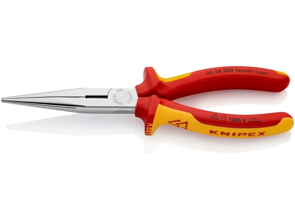 Knipex KP-2616200, 7,3 cm, Röd, Gul, 200 mm, 206 g