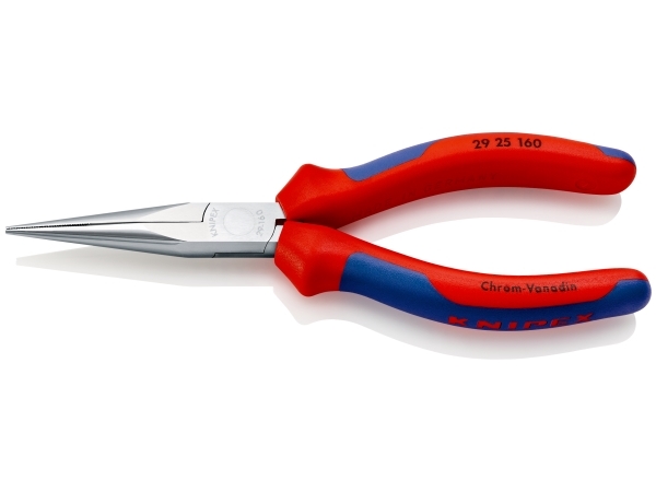 Knipex 29 25 160, Nåletang, 2 Mm, 5,4 Cm, Stål, Plast, Rød