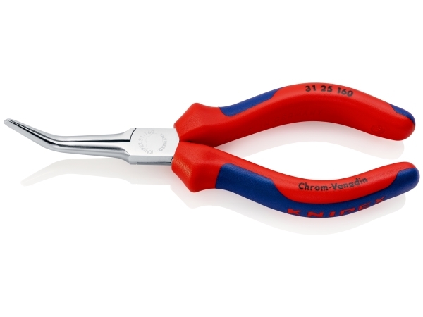Knipex 31 25 160, Nåletang, 2,5 Mm, 5,5 Cm, Stål, Blå, Rød, 160 Mm