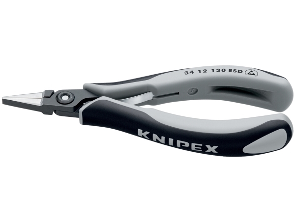 Knipex 34 12 130 ESD, 3,5 mm, 2,19 cm, Stål, Grå, 135 mm, 62 g