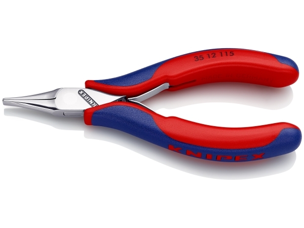 Knipex 35 12 115, Nåletang, 4 mm, 2,25 cm, Stål, Blå, Rød, 11,5 cm