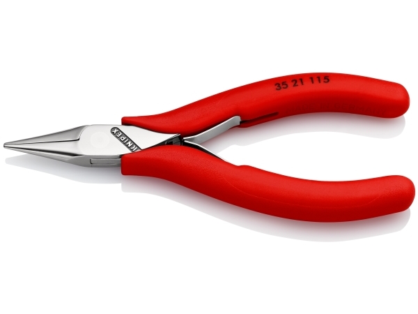 Knipex 35 21 115, 2,25 Cm, Stahl, Rot, 115 Mm, 59 G