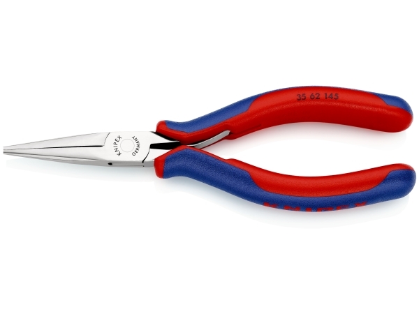 Knipex 35 62 145, Nåletang, Stål, Plast, Blå, Rød, 145 mm, 103 g