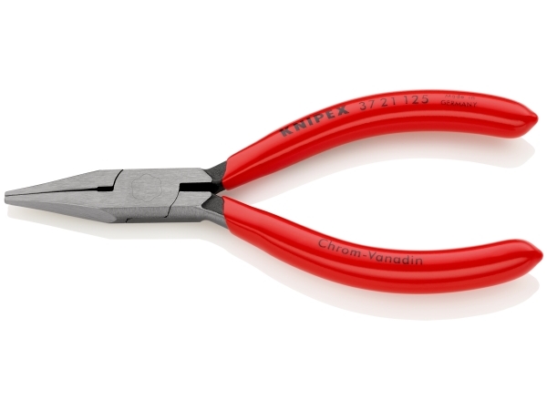 Knipex 37 21 125, Nåletang, Plast, Rød, 125 mm, 74 g