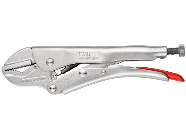 Knipex 40 04 180, Låsetænger, 3,5 cm, 3,2 cm, Krom-vanadium-stål, Stål, Sølv