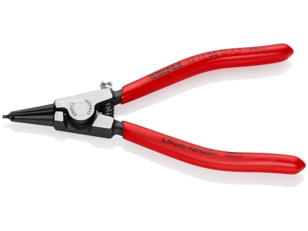 Knipex 46 11 G0, Cirkeltænger, Krom-vanadium-stål, Plast, Rød, 140 mm, 87 g