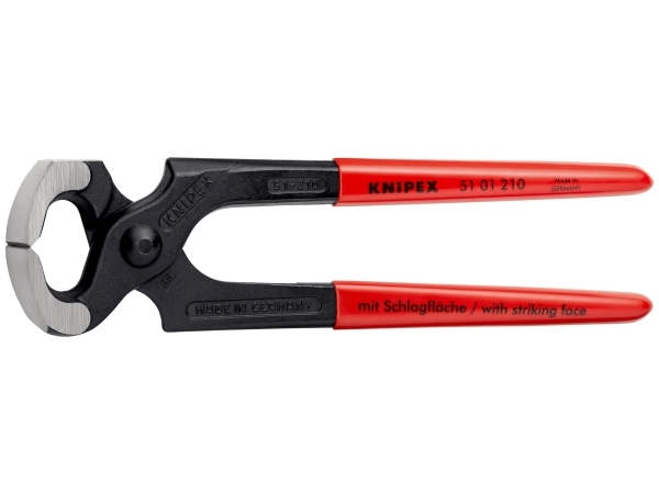 Knipex 51 01 210, Knibtænger, Stål, Plast, Rød, 210 mm, 413 g
