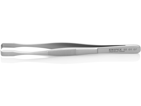Knipex 92 01 07, Rustfrit stål, Rustfrit stål, Flad, Buet, 25 g, 11 mm