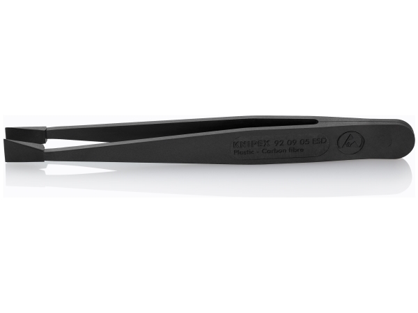 Knipex 92 09 05 ESD, Sort, Flad, 4,5 g, 11,5 mm, 115 mm, 15 mm
