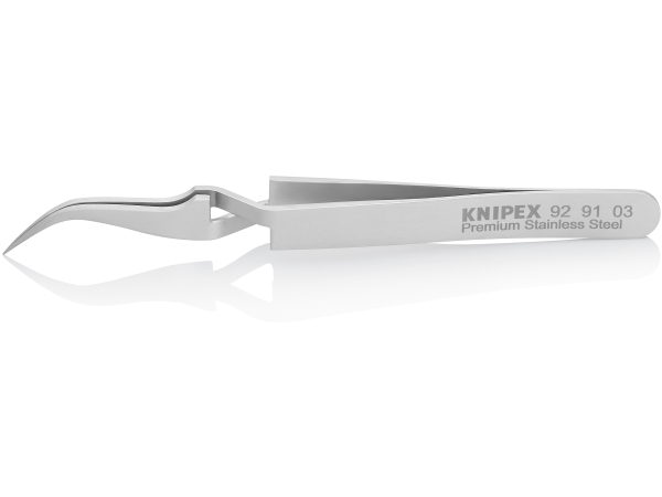 Knipex 92 91 03, Edelstahl, Edelstahl, Spitz, Geschwungen, 12 G, 10 Mm