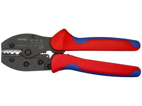 Knipex Preciforce Crimptang, Uisolerede Stik