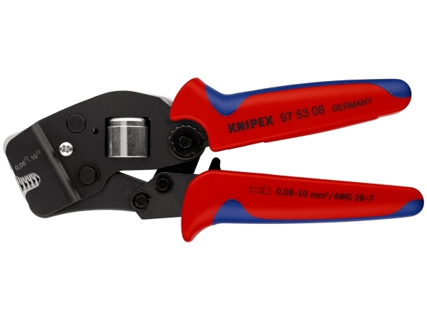 Knipex 97 53 08, Stahl, Blau, Rot, 190 Mm, 477 G