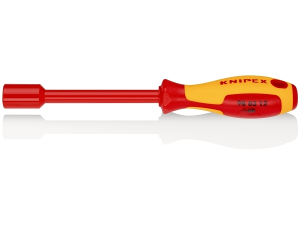 Knipex 98 03 12, Röd, Gul | Verktyg & Verkstad - Handverktyg - Skiftnyckel | GameStuff