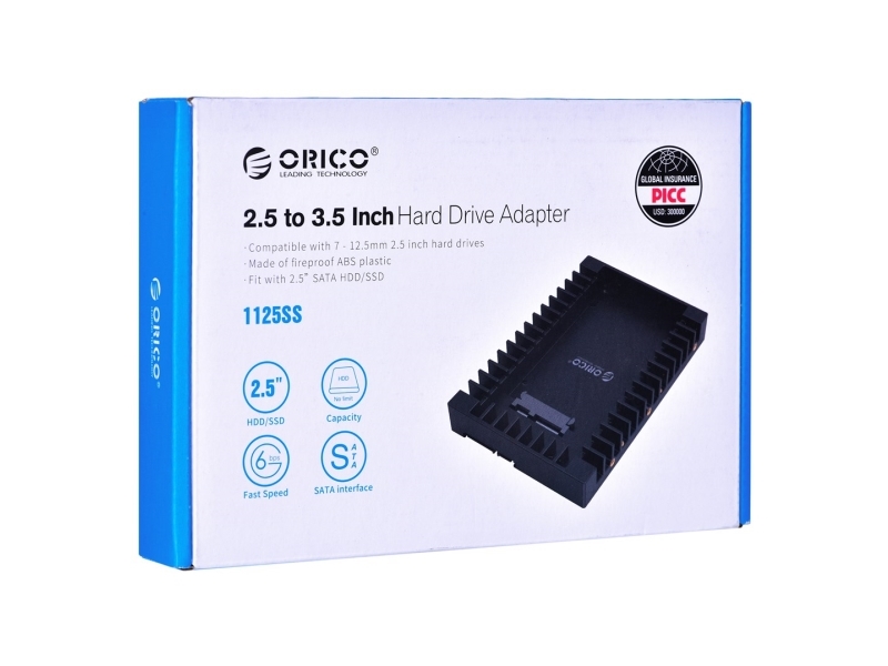 Orico 2.5 To 3.5 Inch Hard Drive Caddy (1125Ss)