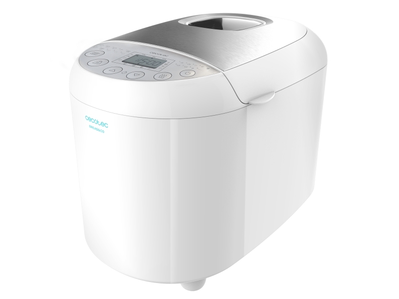 Cecotec Bread&Co 1000 Delicious, 1 kg, Tittfönster, Timer, Kontroll av färg på skorpan, Hålla sig varm funktion, 550 W | Köksapparater - Bröd & Rostat bröd - Bakmaskiner | GameStuff