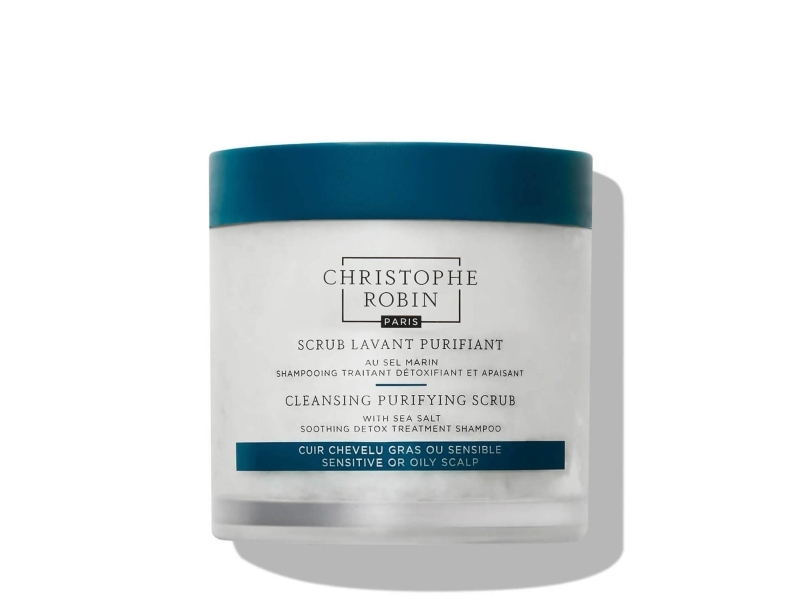 Christophe Robin Scrub til hovedbunden Christophe Robin Sea Salt Cleanser (250 ml)