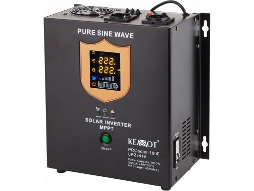 Wall-Mounted Solar Inverter Kemot Prosolar-2500 ( 24V 230V 25000Va/1800W )