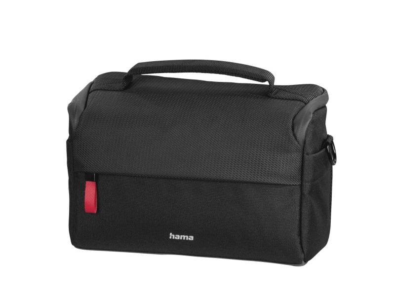 Hama Matera, Schultertasche, Jede Marke, Schultergurt, Schwarz